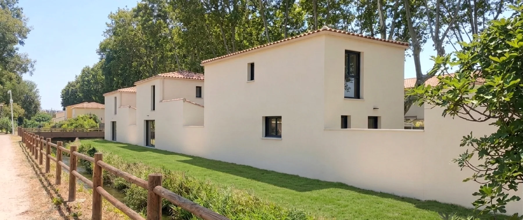 Maisons livrées à Saint-Martin-de-Crau, opération Le Lion d’Or
