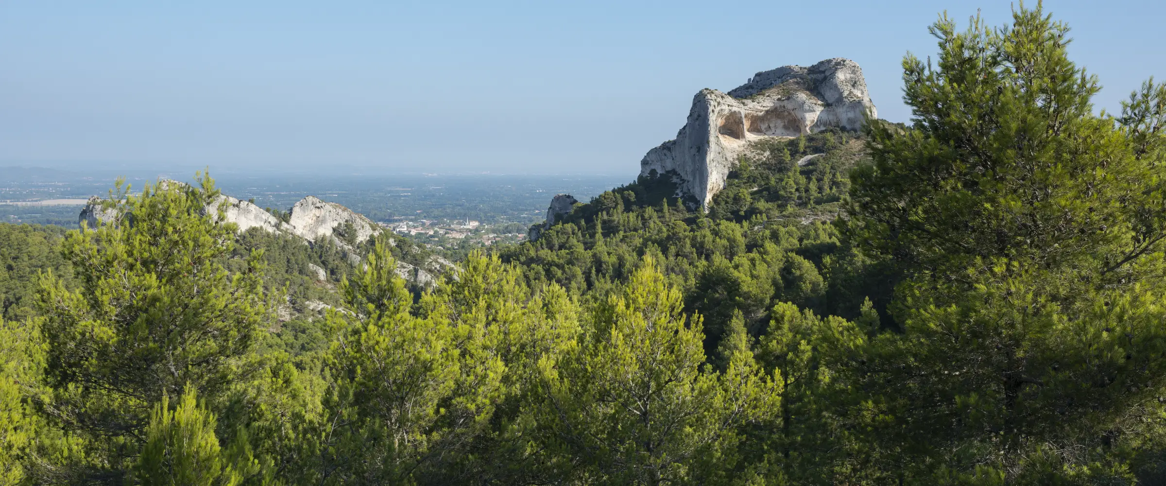 Paysage provençal aux abords de Saint-Rémy-de-Provence